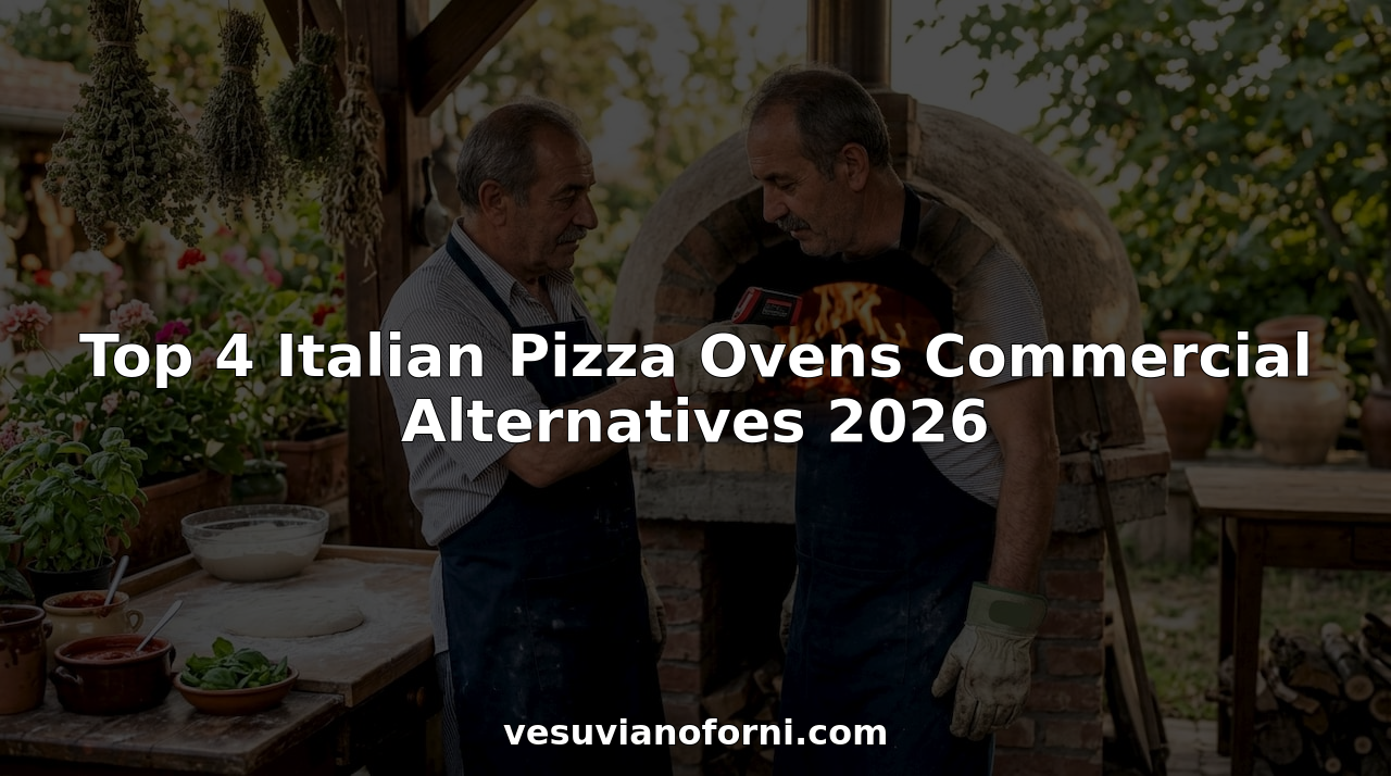 Chef checking temperature of commercial pizza oven