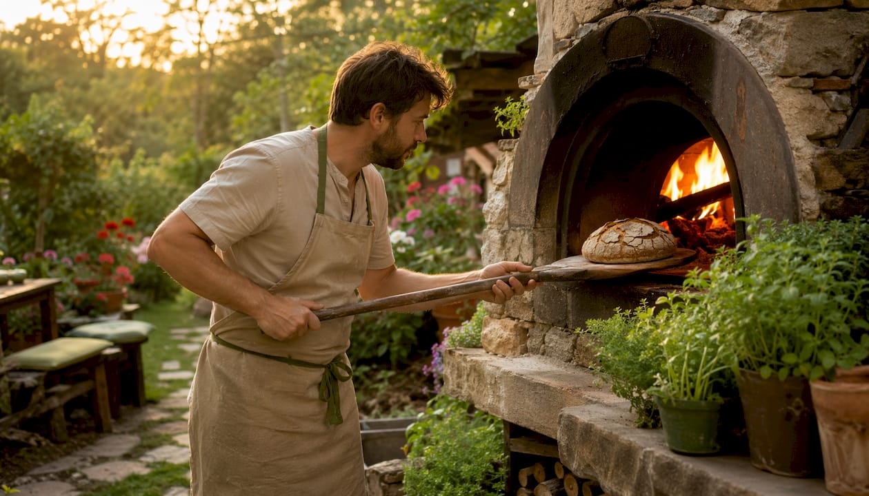 Baking bread in a wood fired oven: the complete guide