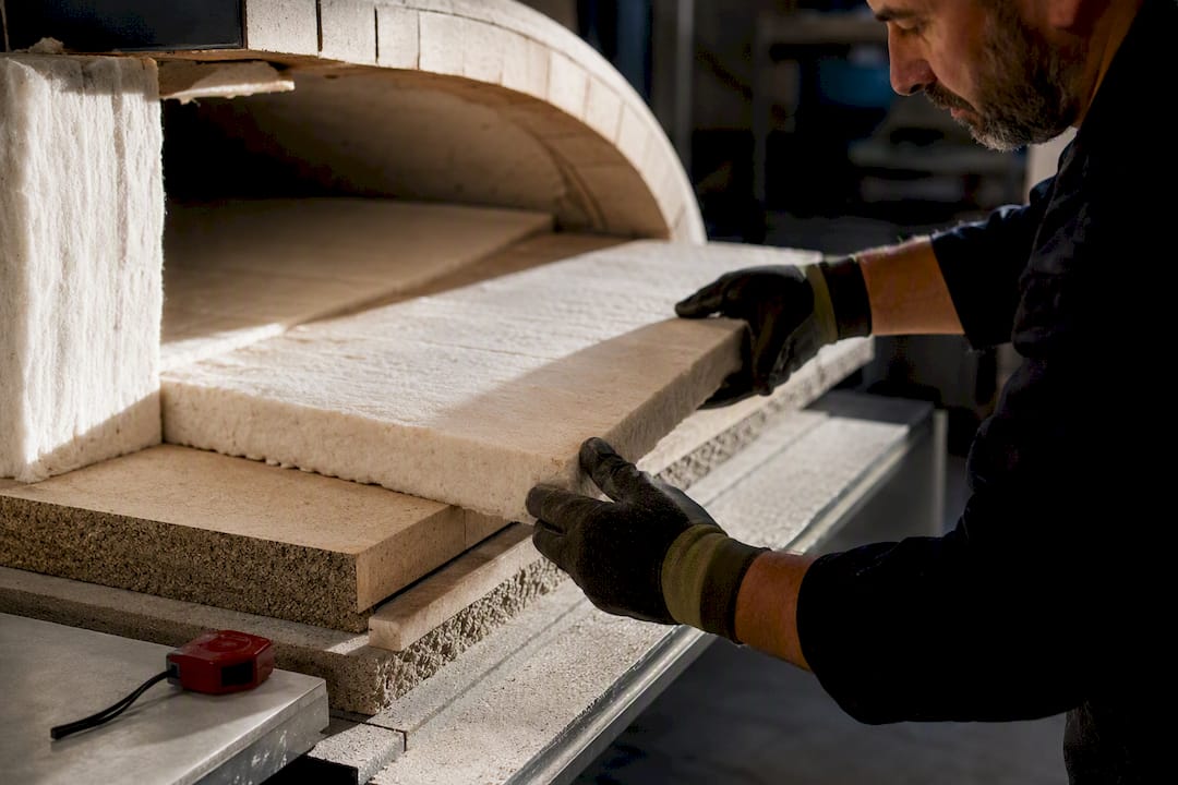 Aislamiento para Hornos Profesionales: Suelos 80-120mm, 500°C