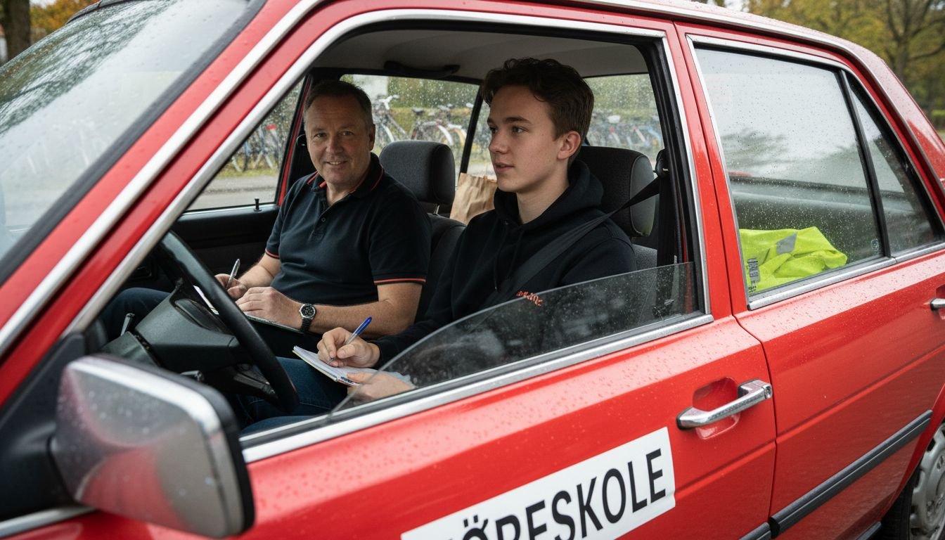 Min allerførste køretime i Aarhus