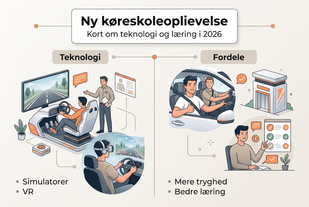 Grafisk overblik: Sådan fornyer moderne køreskoler sig