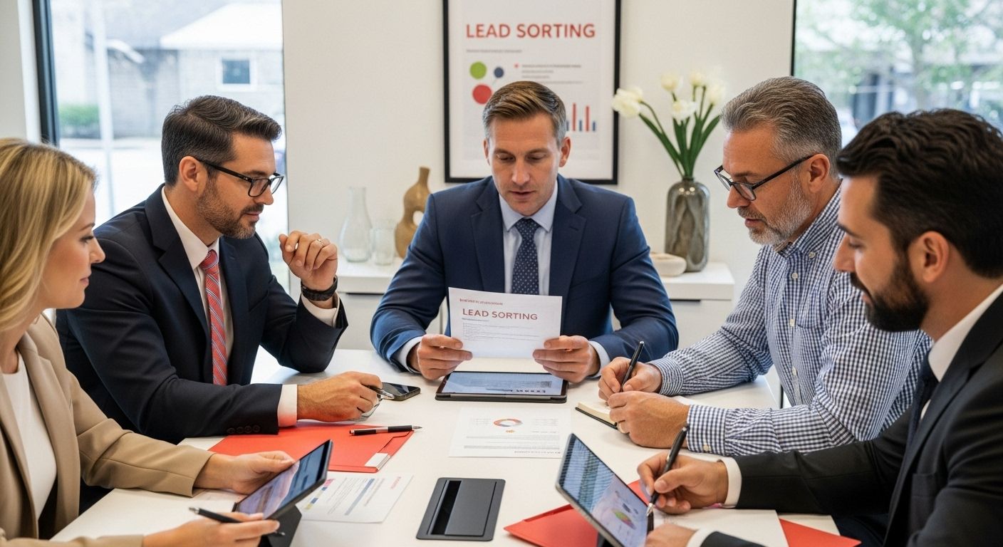lead sorting real estate team