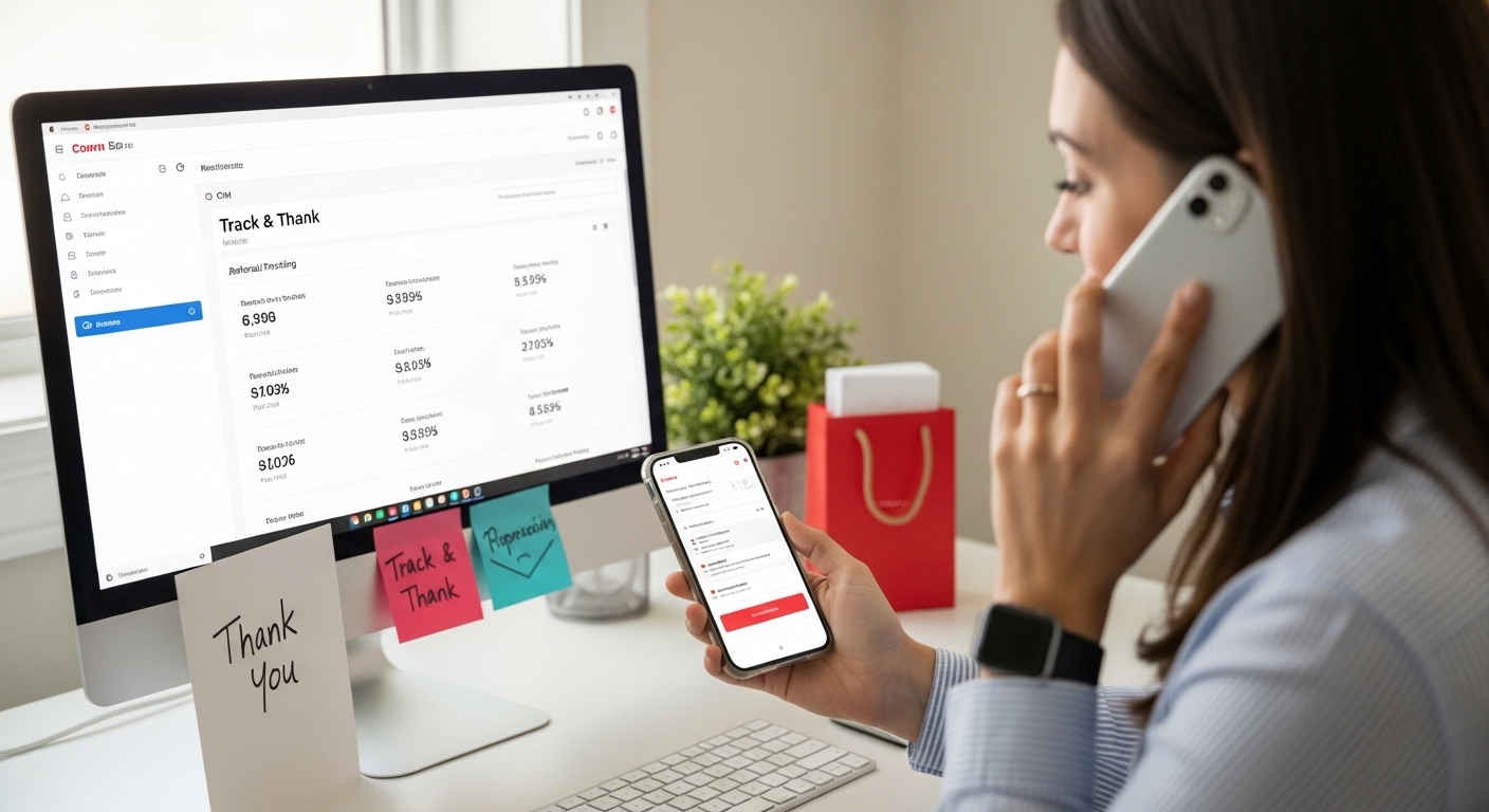 referral follow-up real estate