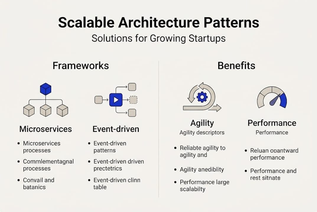 Infographic: scalable architecture frameworks and benefits