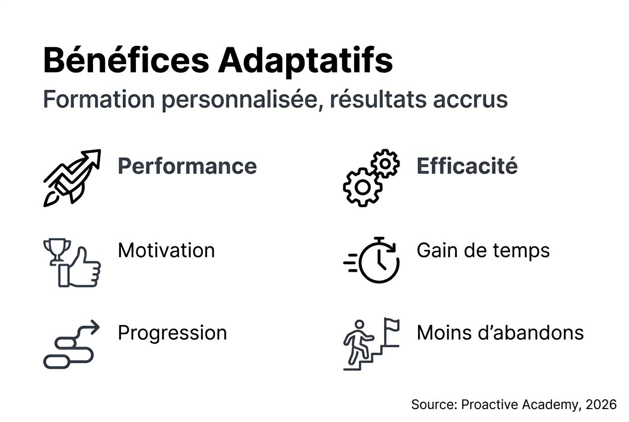 Infographie : pourquoi miser sur l’apprentissage adaptatif ?