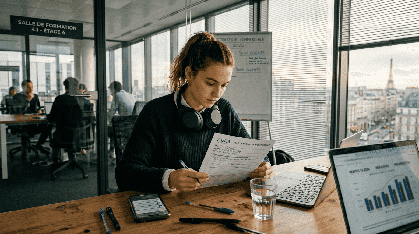 Commerçante en formation, spécialisée dans l’appel intelligent et attentive aux besoins de ses clients.