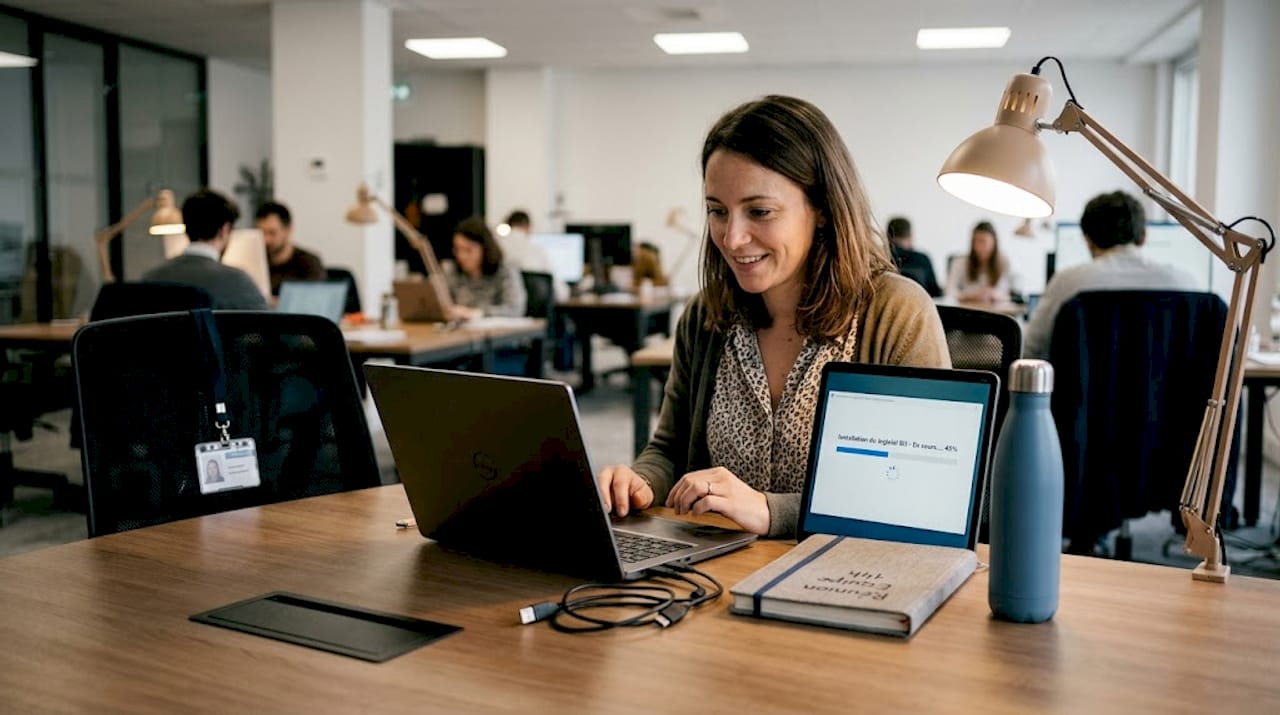 Mise en place d’un nouvel outil RH dans l’espace de travail partagé