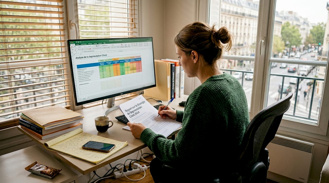 Analyse professionnelle du fichier de segmentation clients