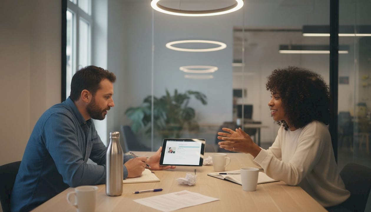 Atelier de formation continue dans une atmosphère conviviale et axée sur l’échange