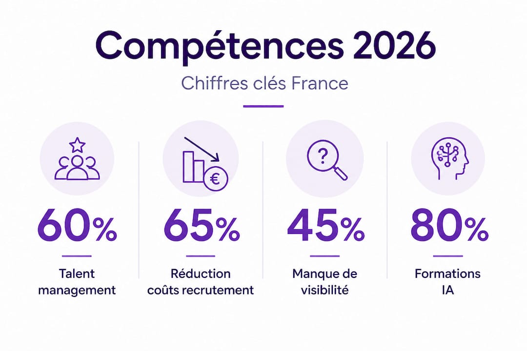 Panorama des chiffres clés sur la gestion des compétences en France à l’horizon 2026 : ce qu’il faut retenir en un coup d’œil