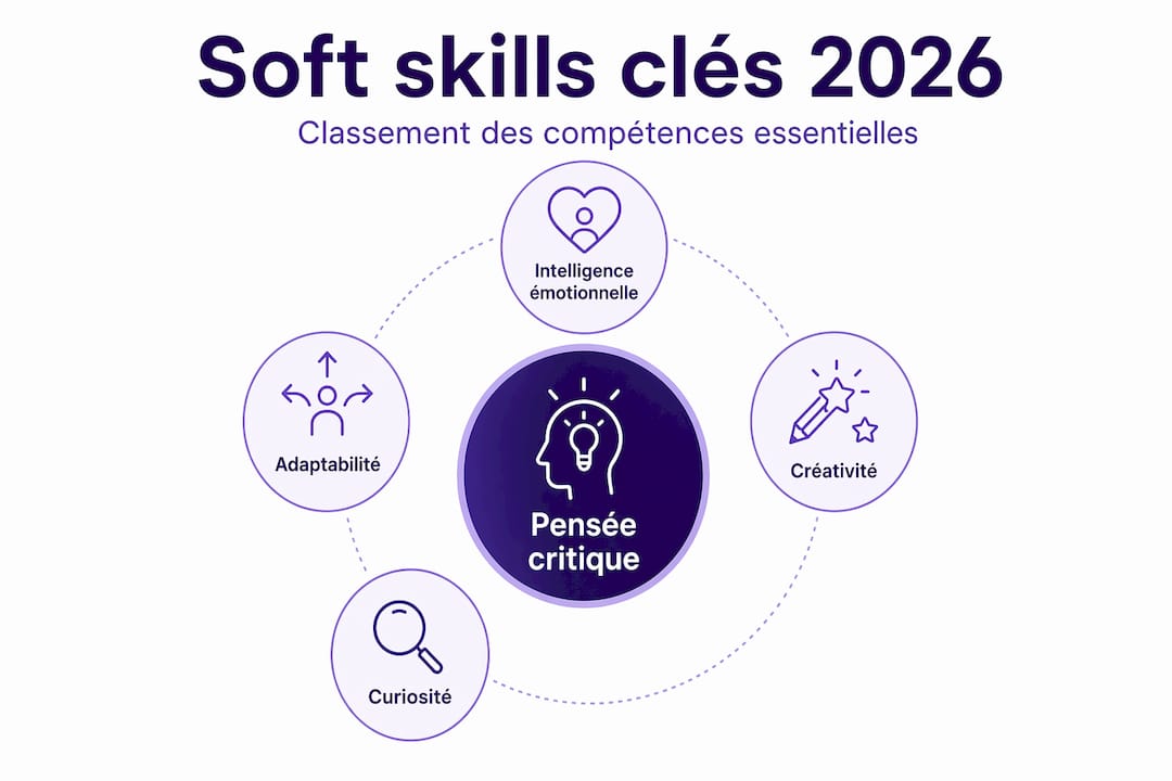 Classement des soft skills incontournables à maîtriser en 2026