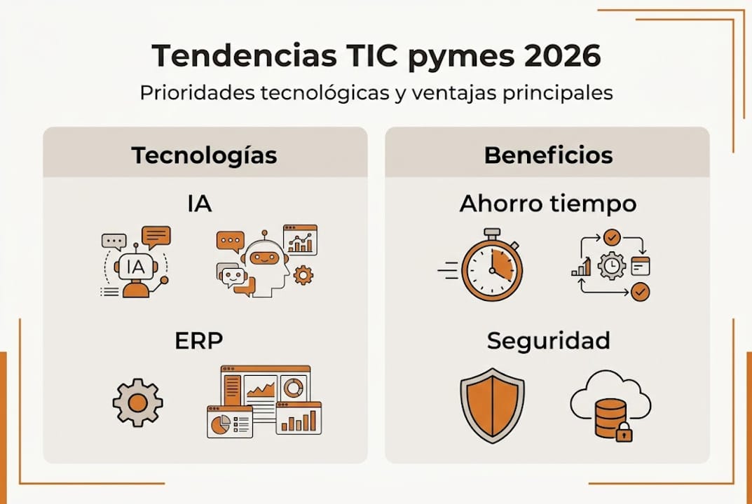 Infografía: Las principales tendencias tecnológicas que están revolucionando las pymes
