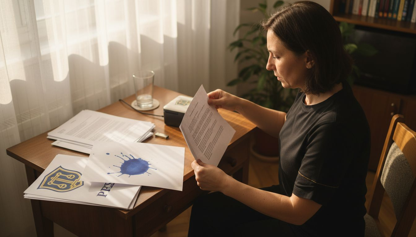 Žena pažljivo skenira dokumenta i čuva ih u arhivi, kako bi sve bilo uredno i lako dostupno kada zatreba.