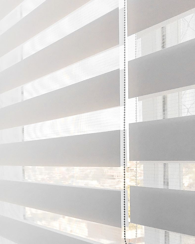 Custom Blinds Shutters Awnings -Official - Double Roller Zebra Blinds: Showroom Quality Guide For South Africans 2025 Double Roller Blinds With Alternating Sheer And Blockout Fabric Offering Modern, Versatile Light Control