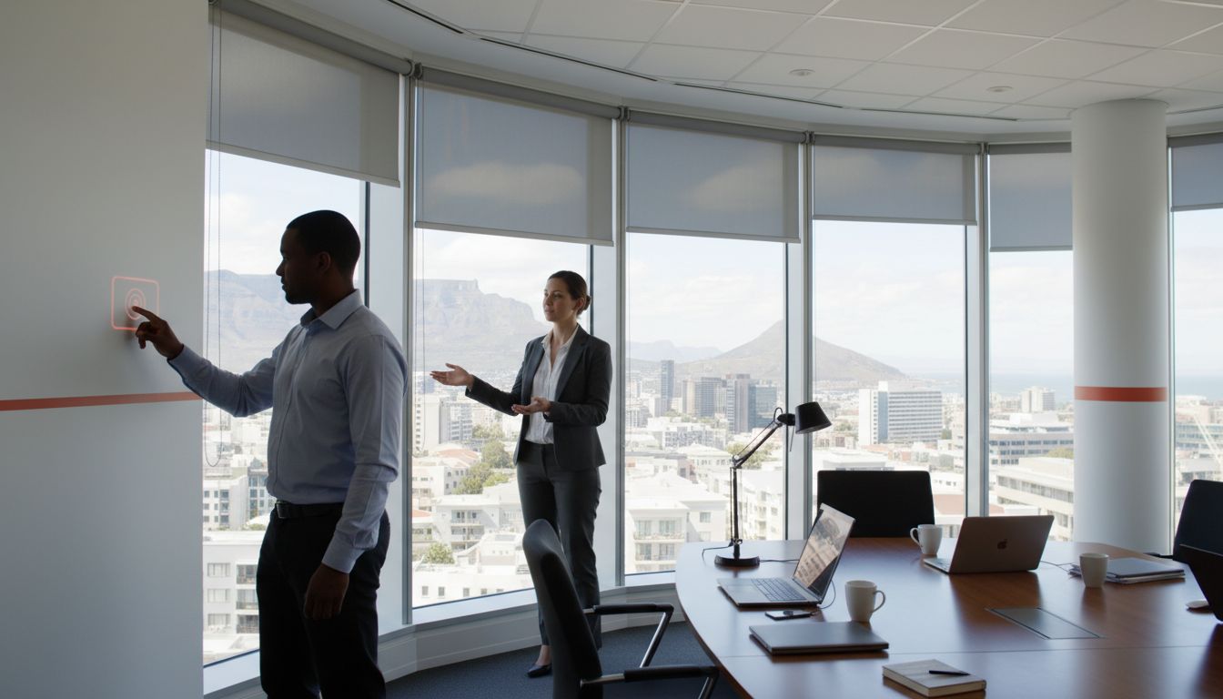 motorized office blinds energy efficiency