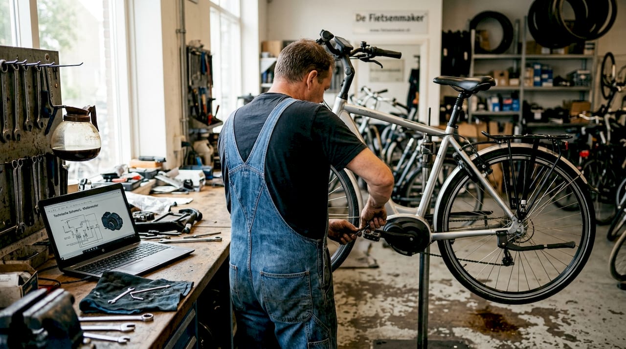 Vernieuwende technologieën in de e-bike werkplaats