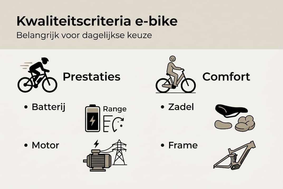 Overzicht: Waar let je op bij het kiezen van een e-bike?