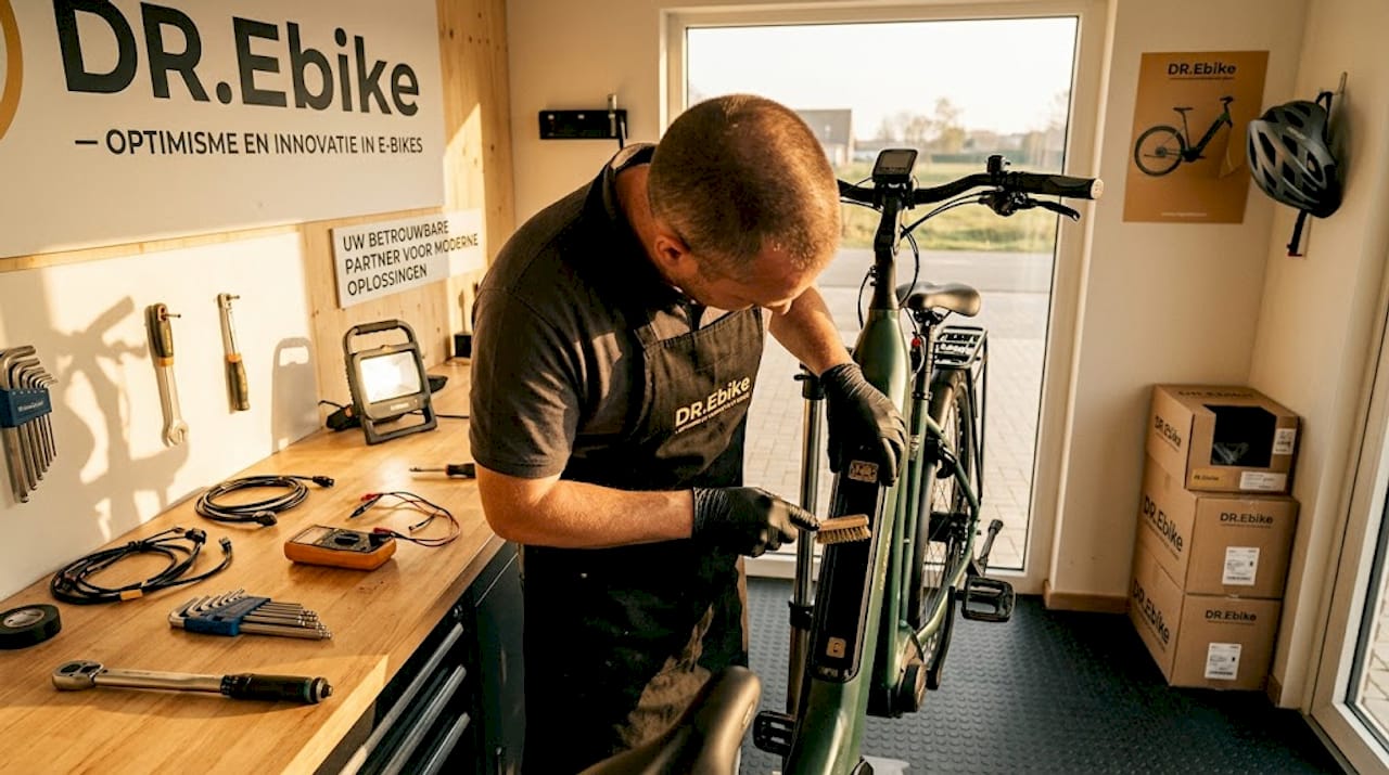 Laat je e-bike aansluiting regelmatig controleren door een vakbekwame fietsenmaker