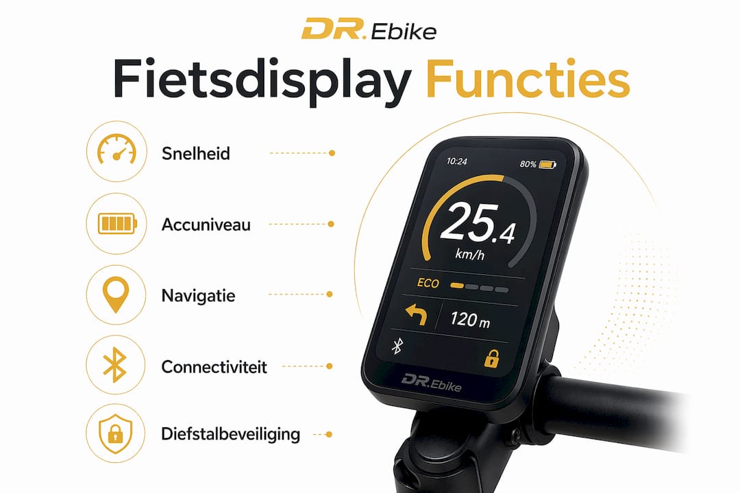 Infographic: Wat kunnen moderne fietsdisplays allemaal?