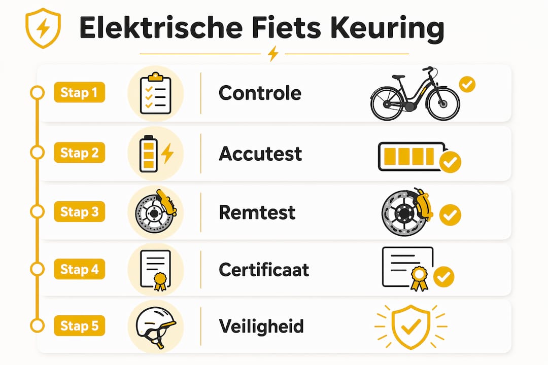 Infographic: zo keur je stap voor stap een elektrische fiets