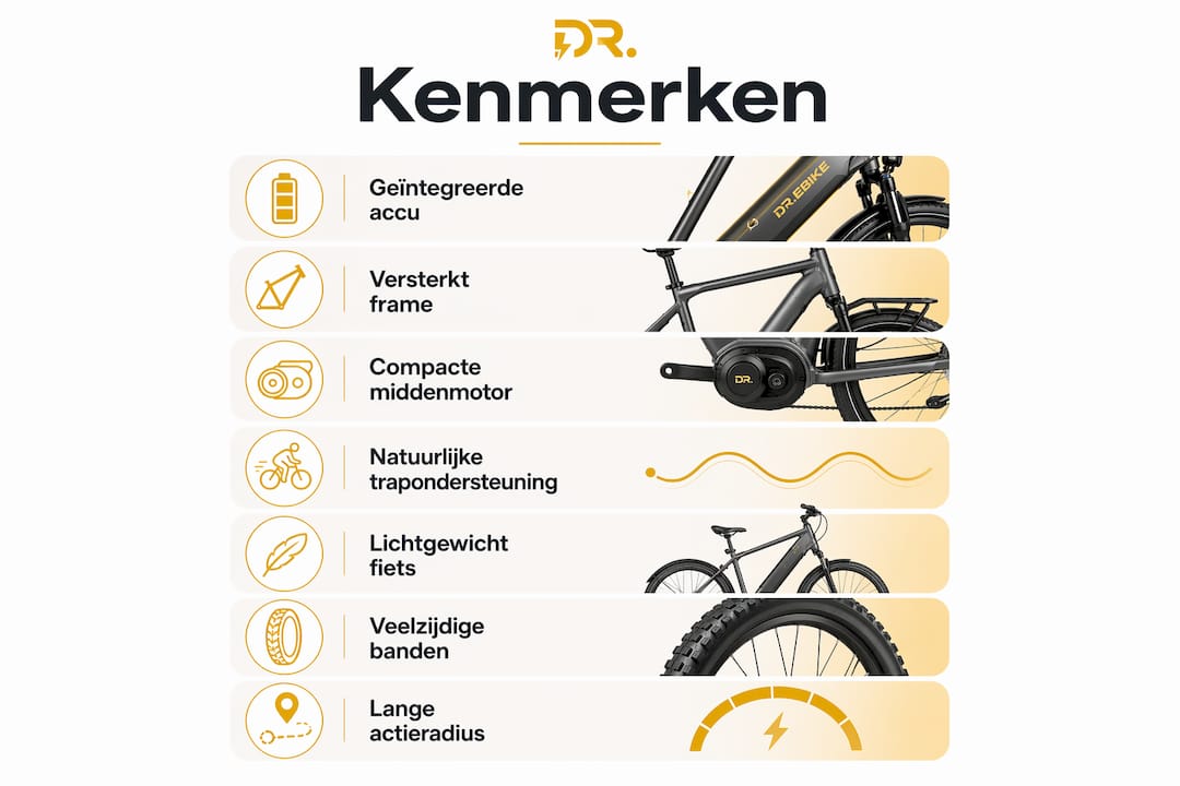 Overzicht: de belangrijkste eigenschappen van een elektrische gravelbike