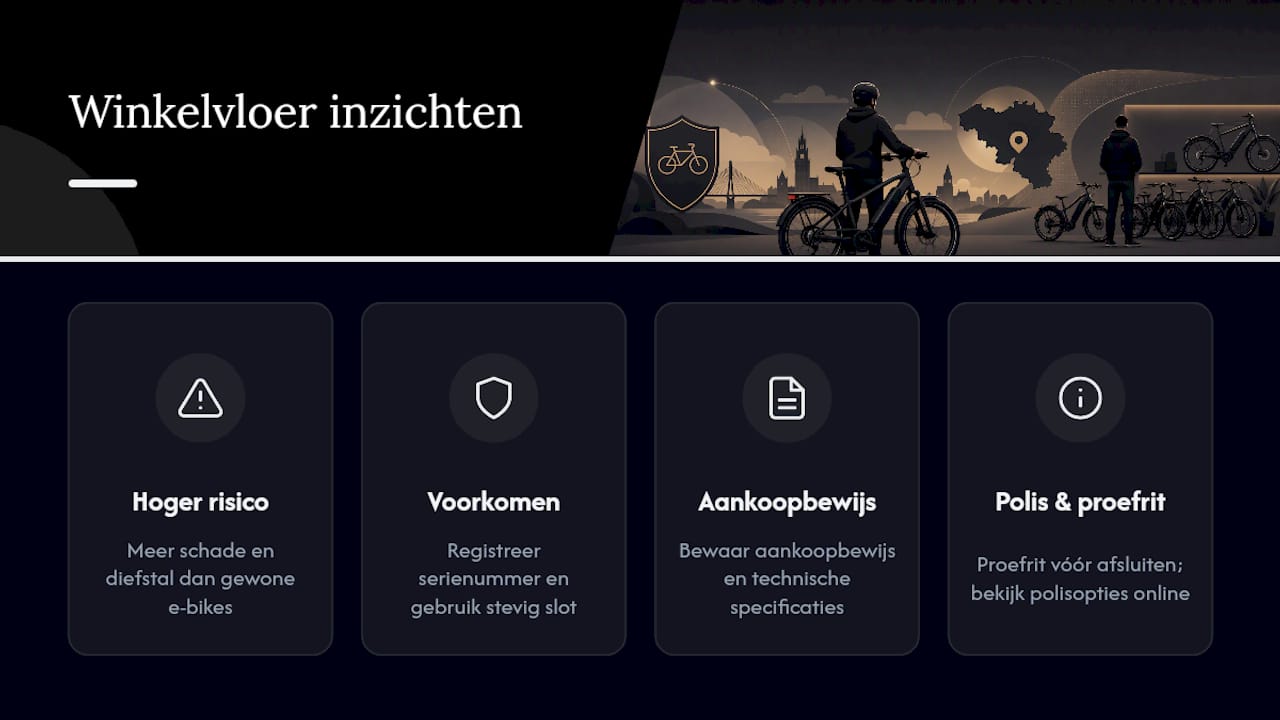 Wat leert de winkelvloer ons over speed pedelec-risico's? — overview diagram