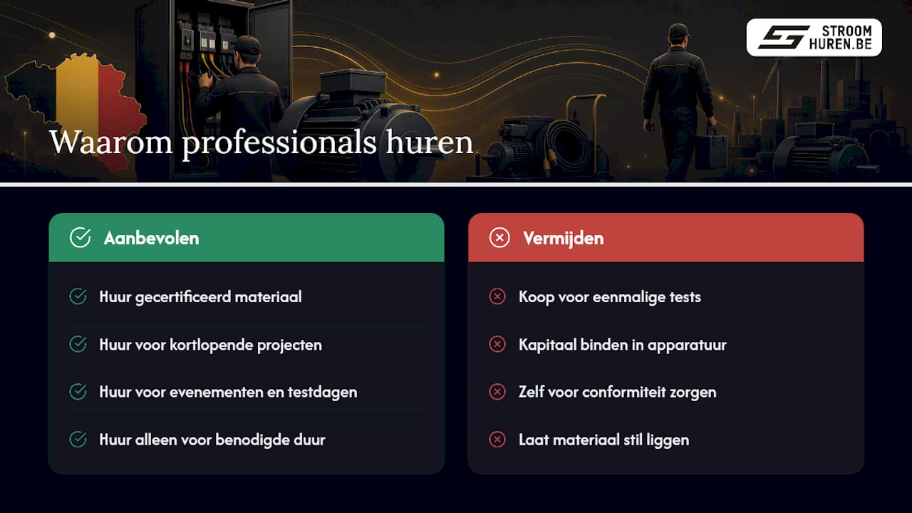 Waarom professionals steeds vaker kiezen voor huren in plaats van kopen — overview diagram