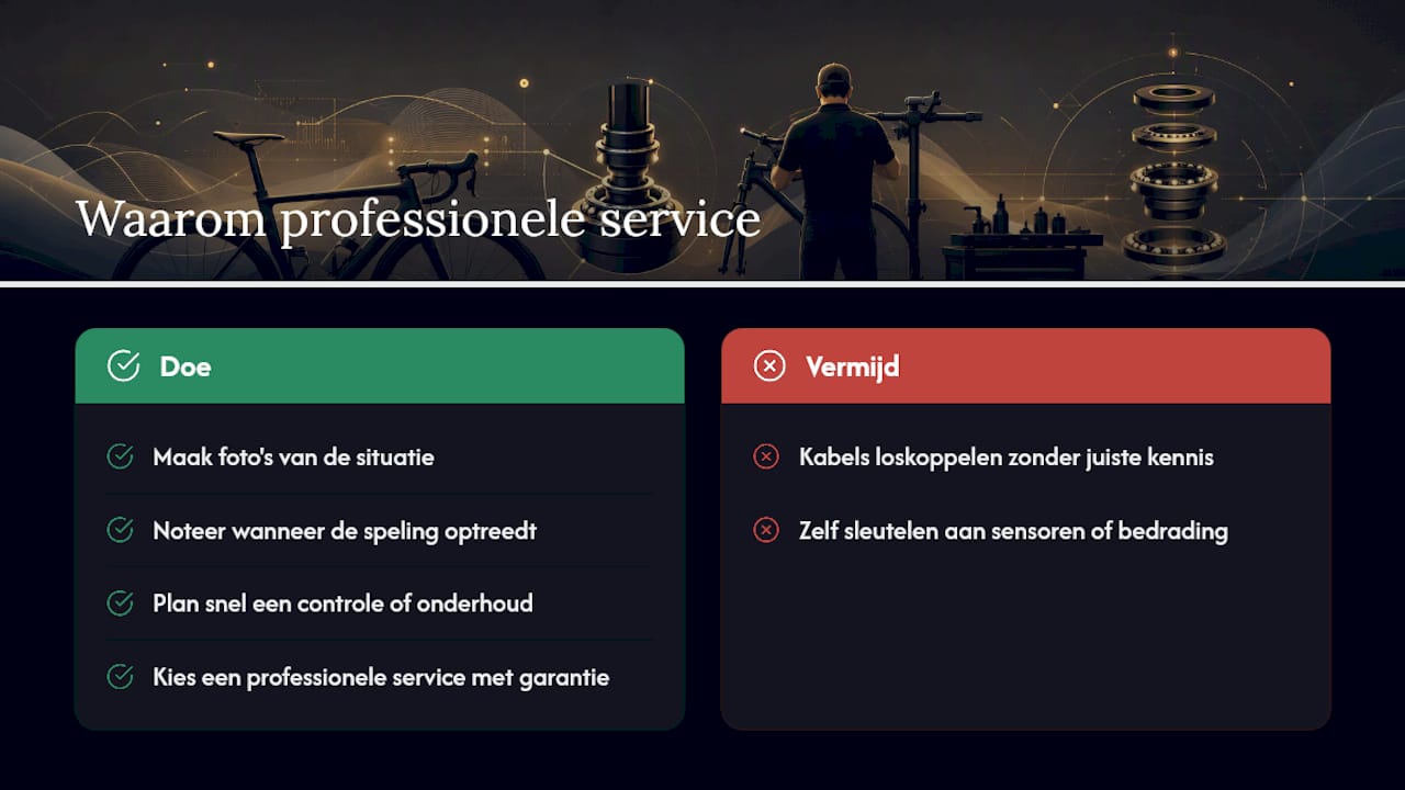 Waarom een professionele service zoals Drebike waarde toevoegt — overview diagram