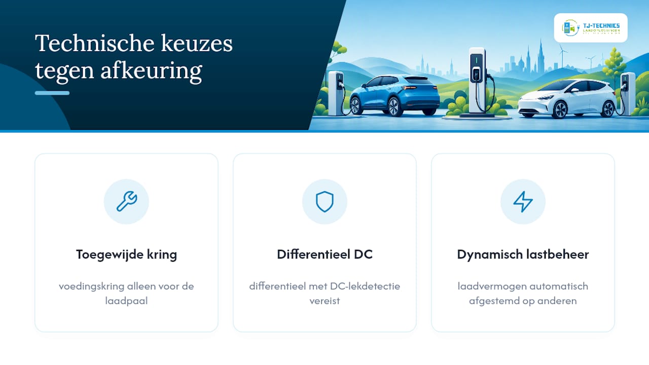 Drie technische opties voor conformiteit