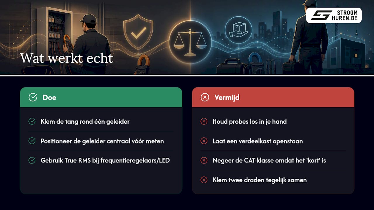 Wat werkt echt, en wat is overdreven voorzichtigheid? — overview diagram