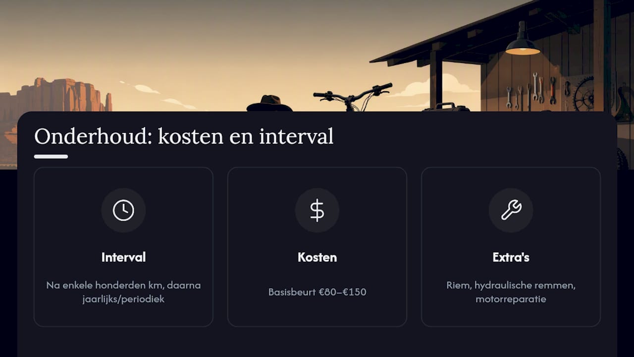 Wat kost een onderhoudsbeurt en hoe vaak plan je die? — overview diagram
