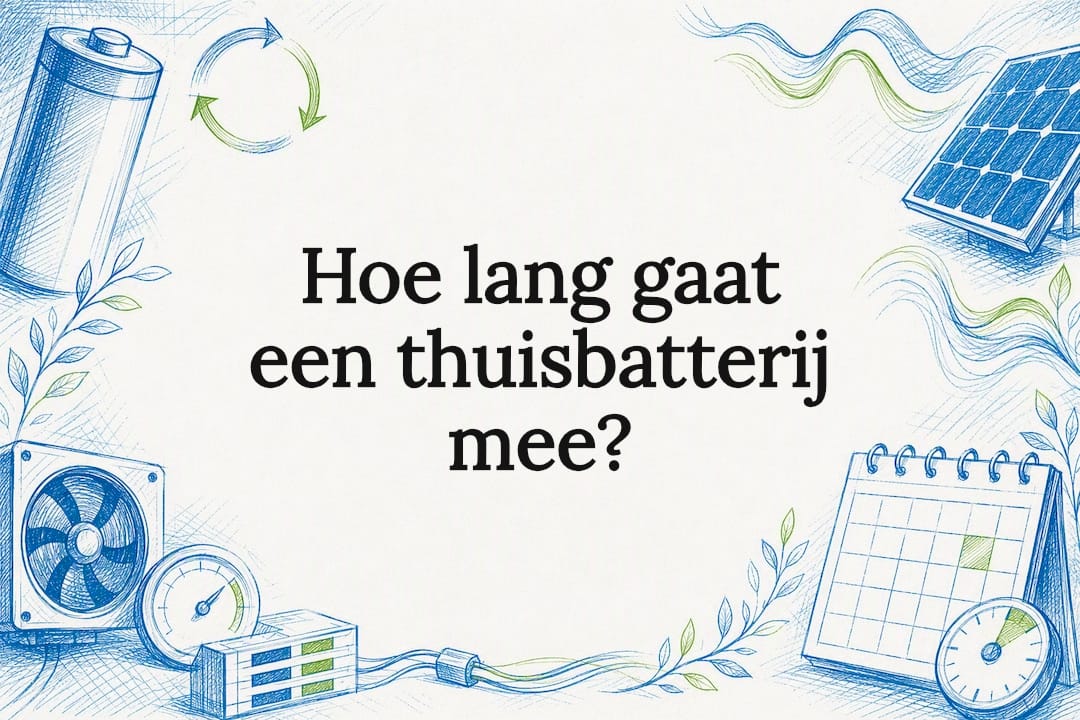 Hoe lang gaat een thuisbatterij mee?