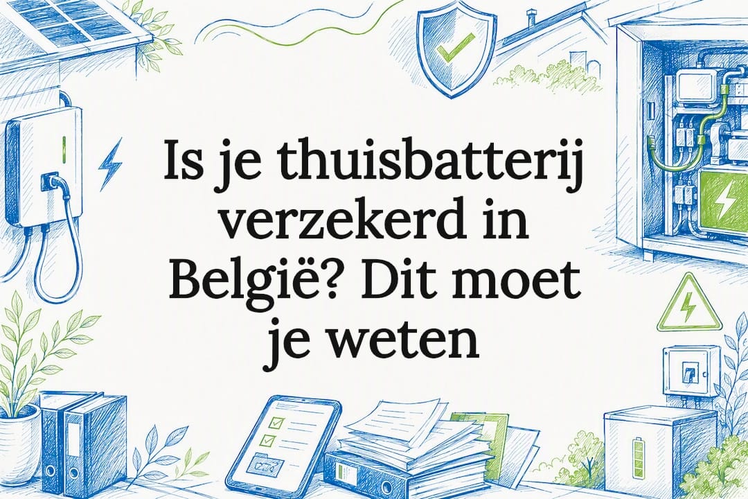 Is je thuisbatterij verzekerd in België? Dit moet je weten