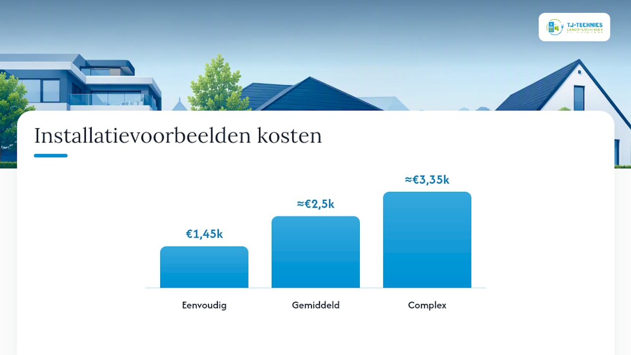 Laadpaal installatie kosten: volledige opsplitsing van hardware tot keuring — overview diagram