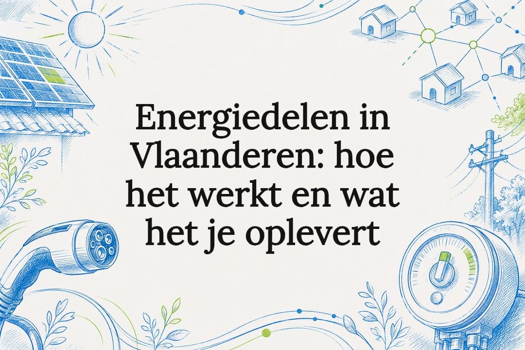 Energiedelen in Vlaanderen: hoe het werkt en wat het je oplevert