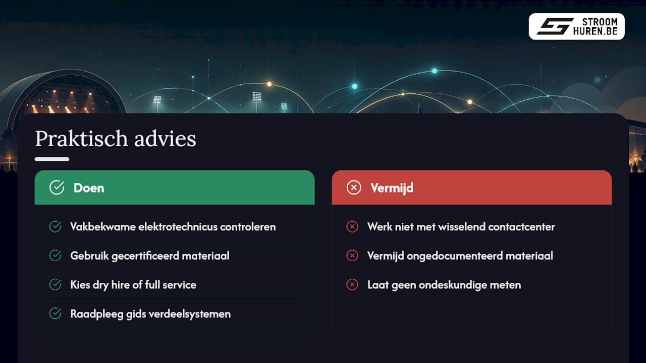Praktisch advies van Stroomhuren en Elyfo — overview diagram