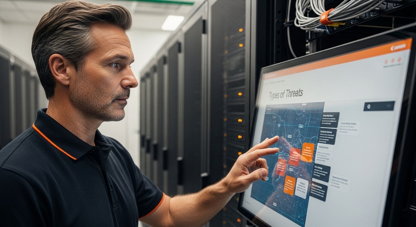 server room cybersecurity threats