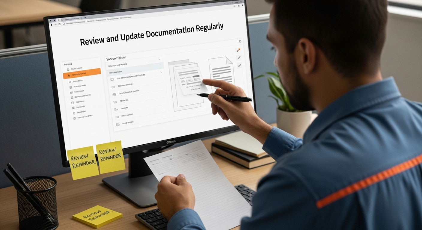 update it documentation process
