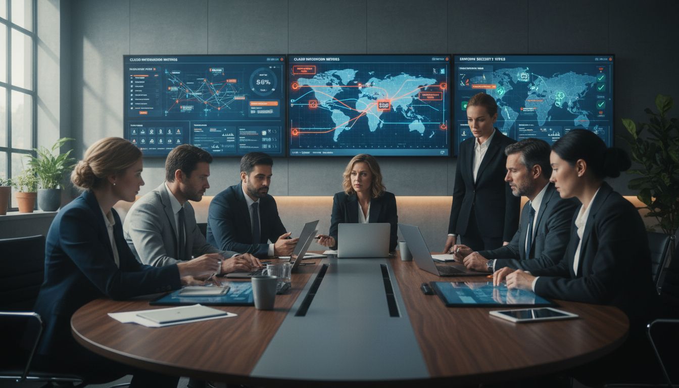 cybersecurity IT boardroom