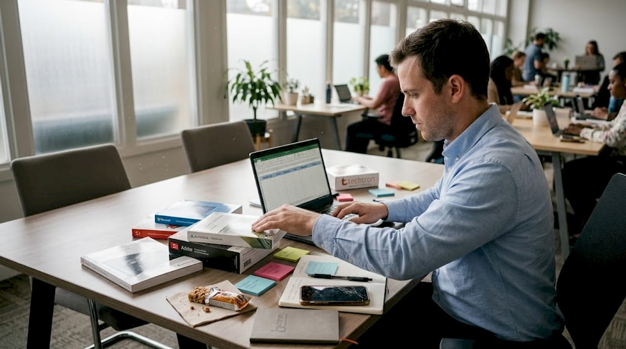 Professional sorting IT vendor materials