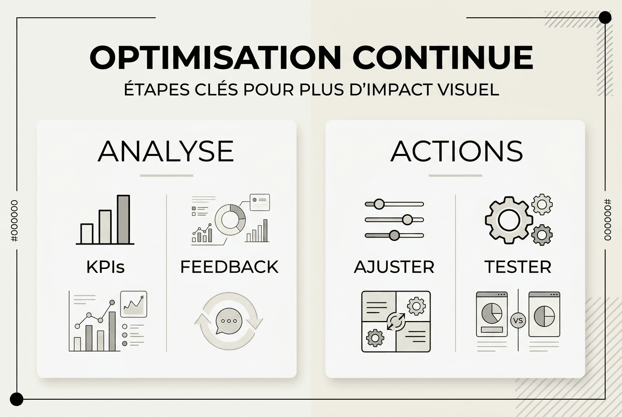 Les étapes clés pour optimiser vos contenus visuels en infographie