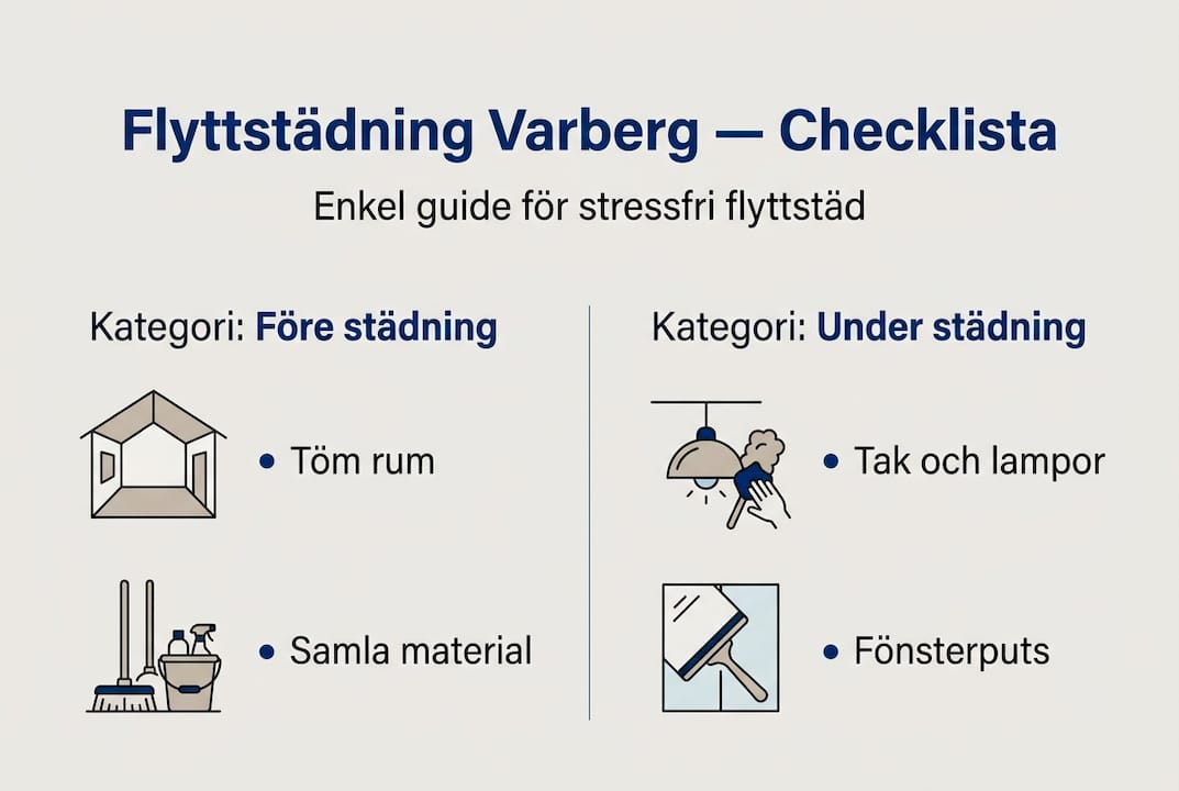 Grafisk guide: så lyckas du med flyttstädningen – steg för steg