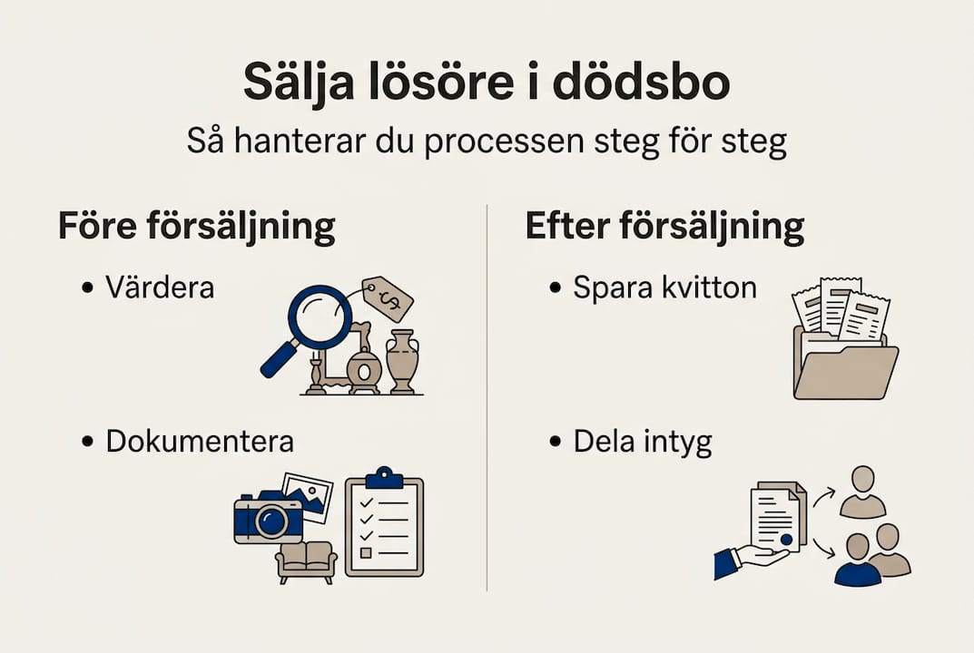 Så säljer du ditt lösöre – en guide i steg för steg