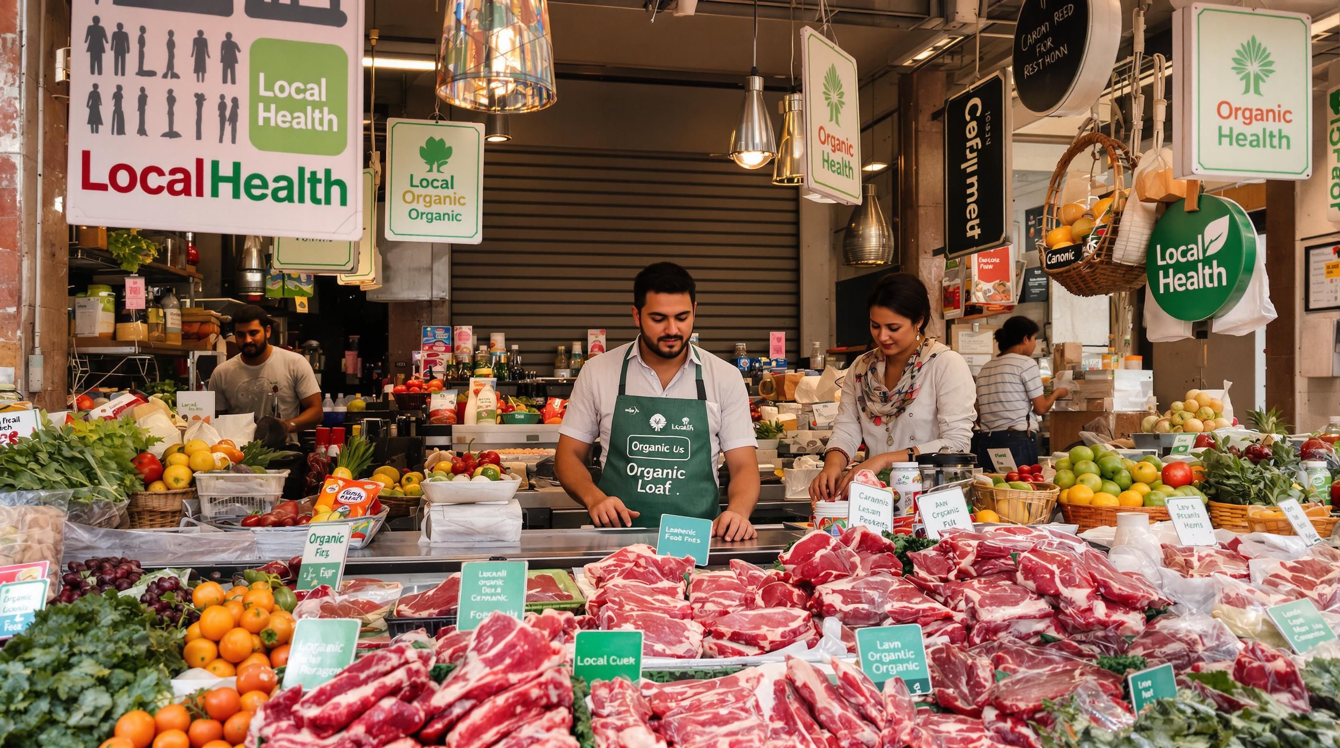 organic meat market