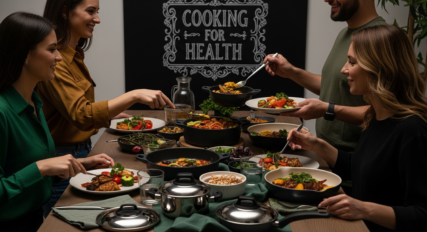 healthy cookware meal