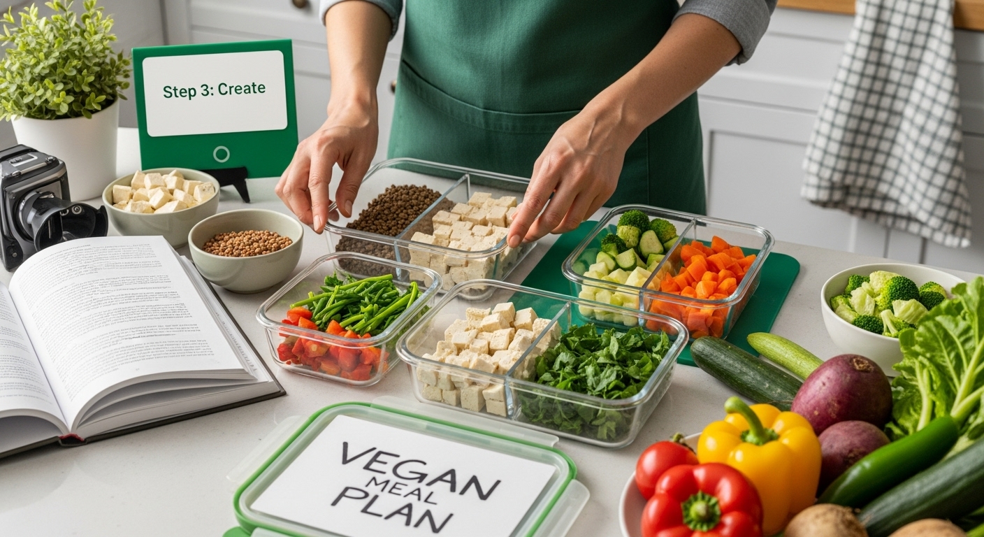 vegan meal plan prep