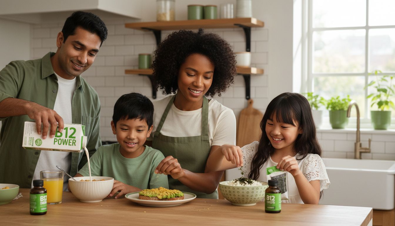 vegan family breakfast