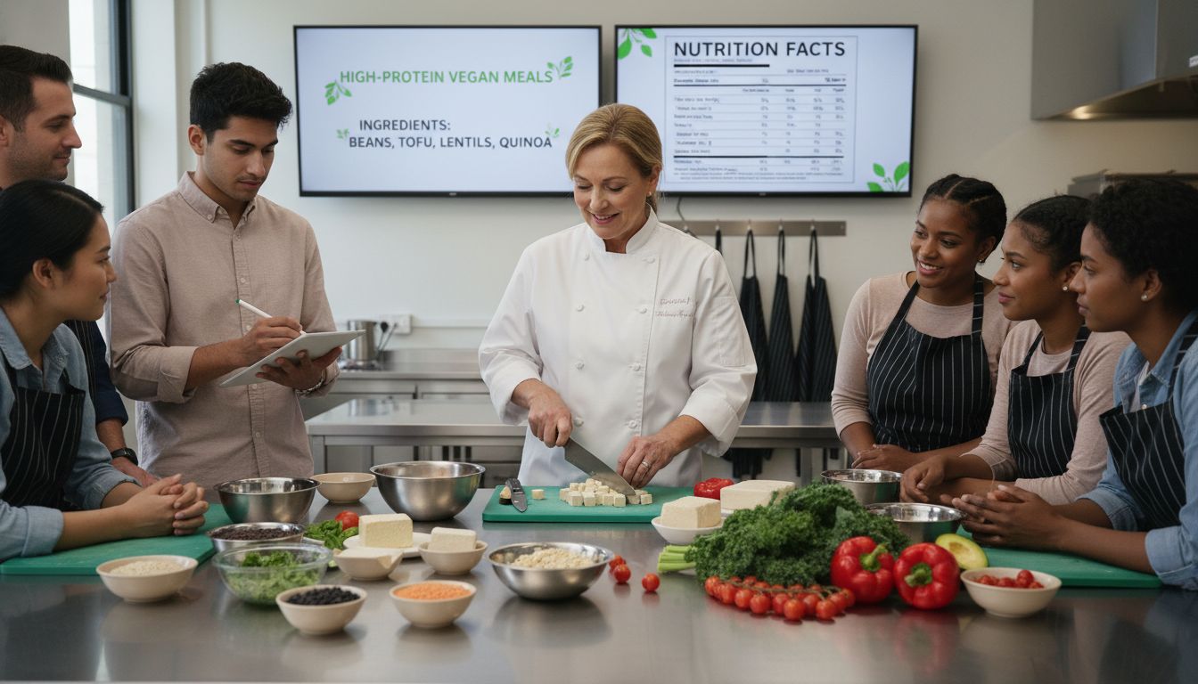 cooking vegan protein