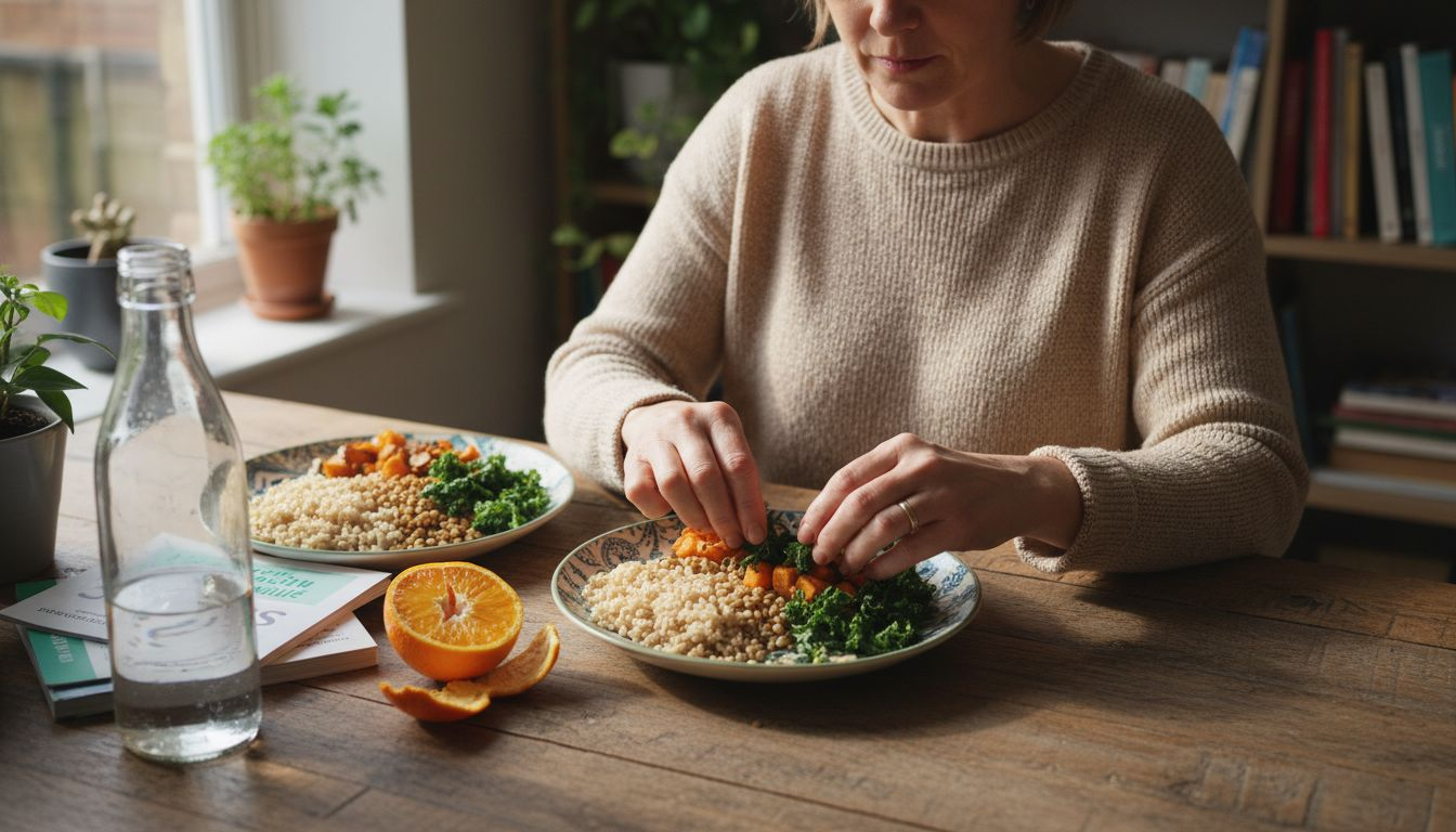 Building nutritious plant-based grain bowl