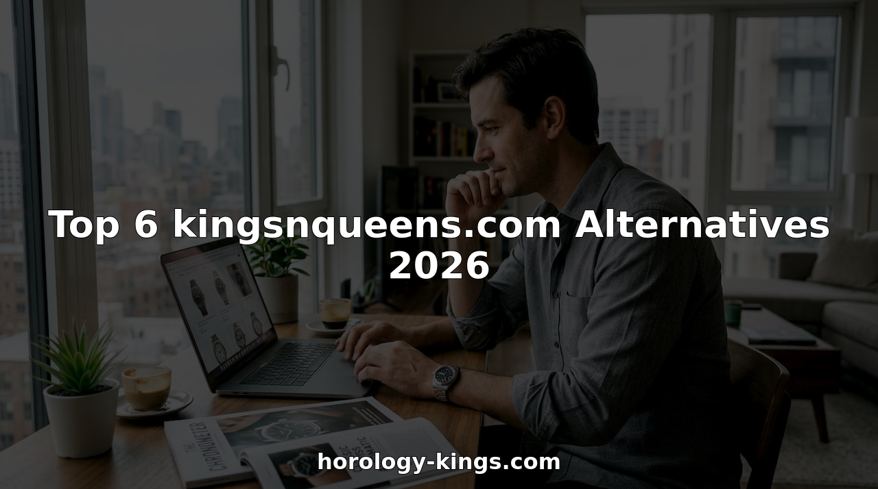 Man browsing luxury watches on laptop in home office